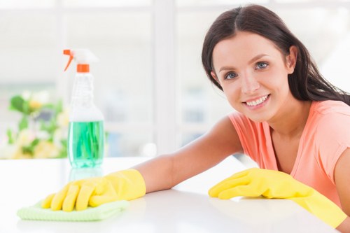End of tenancy cleaning for a Shoreditch apartment kitchen