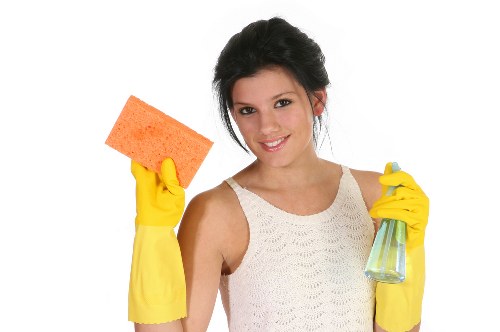 Deep cleaning tools used for hard floor cleaning