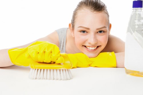 Bedroom and living room cleaning for a Shoreditch tenancy handover