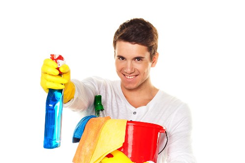 Deep cleaning of surfaces and fixtures after building work in Shoreditch